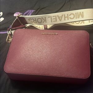 Michael Kors Plum Crossbody Bag